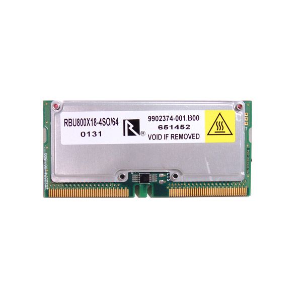 64MB SO RIMM 32 x 18 PC800 (800MHz) 45MS tRAC 2.5 Volt 160 Pin 