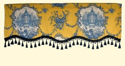 Custom Designer Scallop Valance Braemore Gazebo  