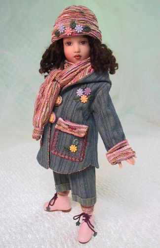 La Ferme Fashion Pattern for Kish Chrysalis Dolls  