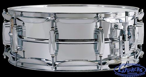 Ludwig 5x14 Supraphonic LM400 Chrome Steel Snare Drum  