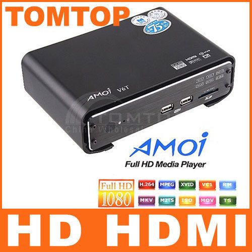 Amoi USB HDMI HD 1080P RMVB Multi Media Player DVD   