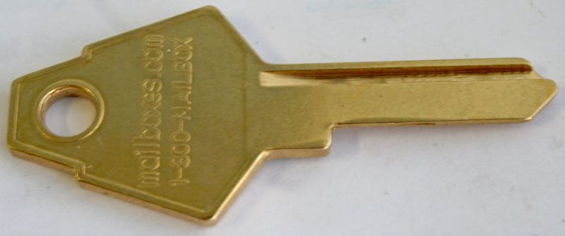 Salsbury Mailbox Key Blank 1599/XL7 Used on nest boxes  