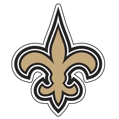 New Orleans Saints NFL 12 DIE CUT WINDOW FILM DECAL STICKER   SET OF 