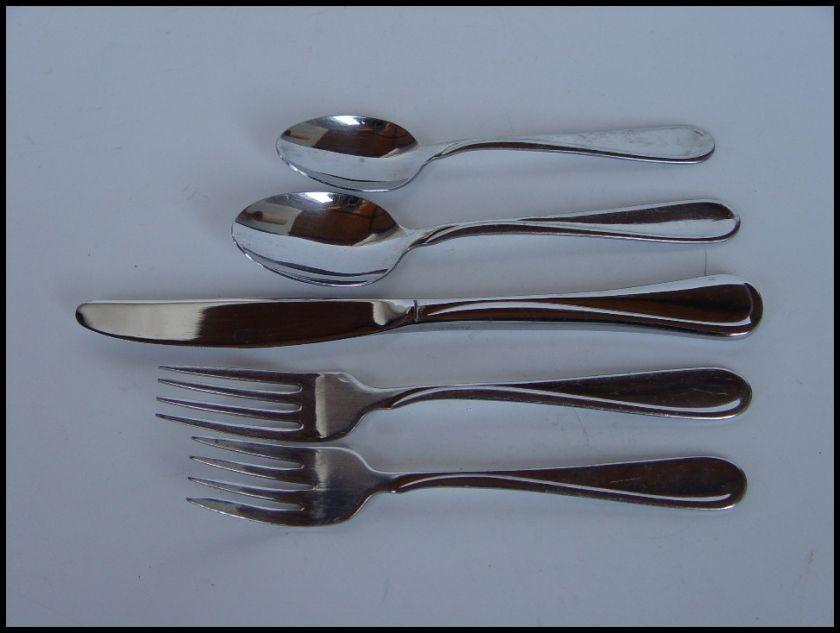   set Vintage Oneida USA Flight Reliance 18/8 Stainless Steel Flatware