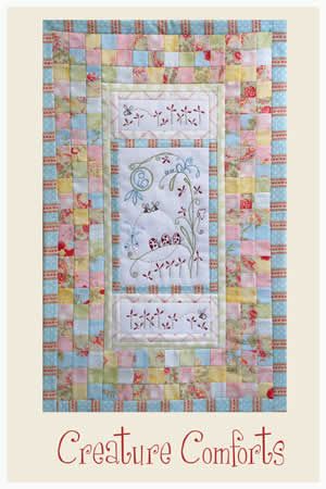 Cinderberry Stitches Creature Comforts quilt pattern  