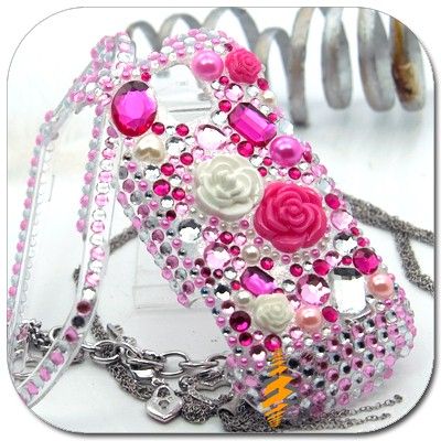 BLING Rhinestone Skin Case Cover Samsung Intercept M910  