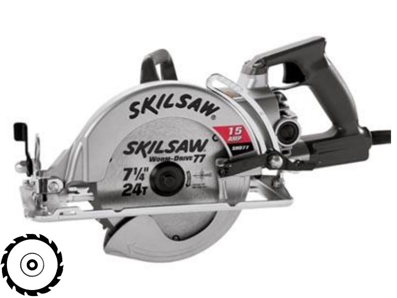 Recon Skil Bosch HD77 worm drive 7 1/4 15 amp circular saw  