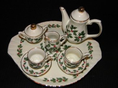 FORMALITIES CHINA 10 PIECE MINI TEA SET  