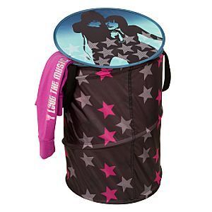 NIP Large Disney CAMP ROCK Collapsible Hamper Storage  