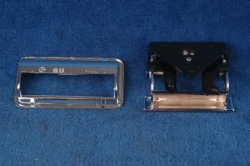   88 94 CHEVY PICKUP TRUCK METAL CHROME TAILGATE HANDLE & BEZEL TRIM SET