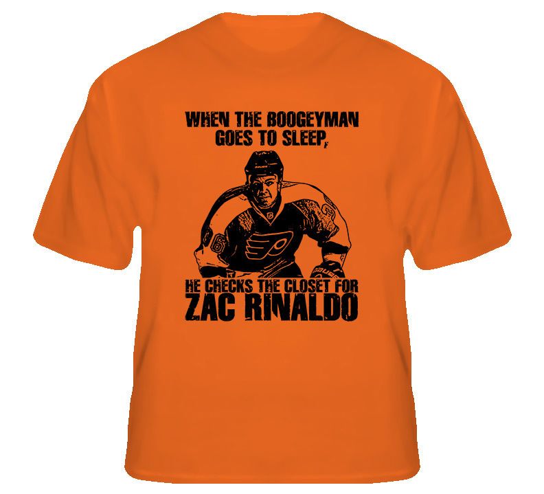 Zac Rinaldo Philly Tough Guy Fighter Hockey T Shirt  