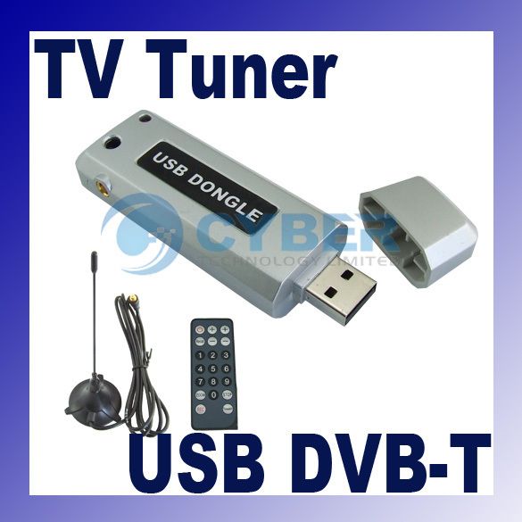 Digital USB 2.0 DVB T HDTV TV Tuner Recorder & Receiver  