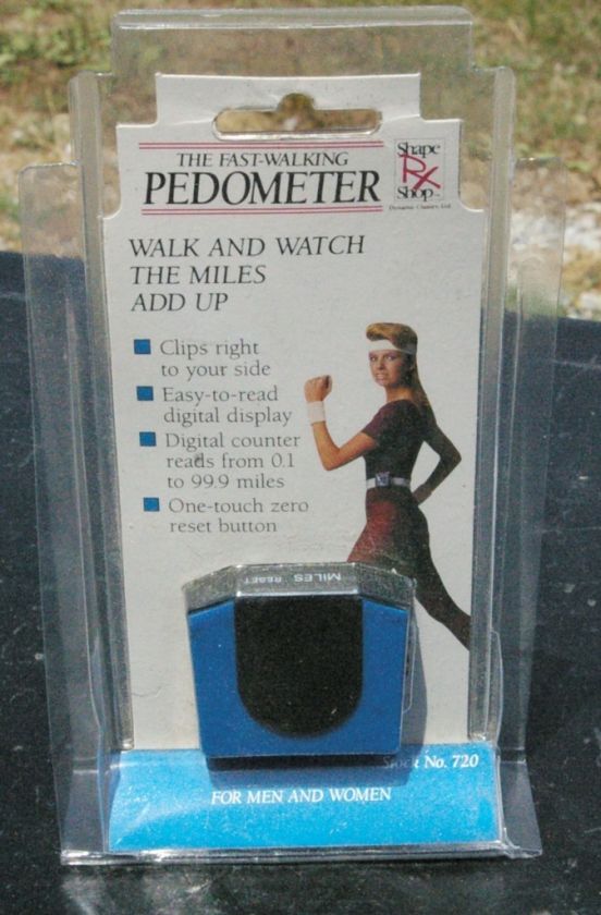 The Fast Walking Pedometer NEW #720 Shape RX Shop  