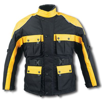 WATERPROOF ARMORED MOTORCYCLE SNOWMOBILE JACKET NEW #G  