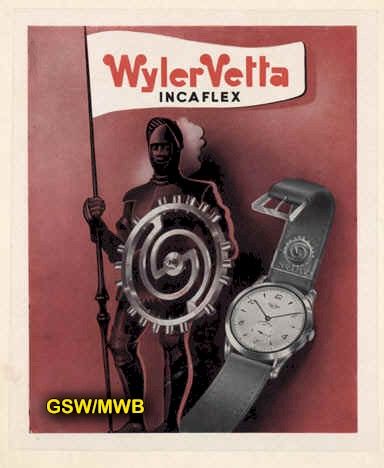 1959 WYLER VETTA AUTOMATIC WITH ITALIAN HABANA ALLIGATOR STRAP STEEL 