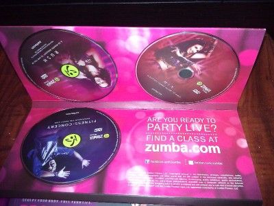 Zumba Fitness Exhilarate 7 DVDs Sealed Set  